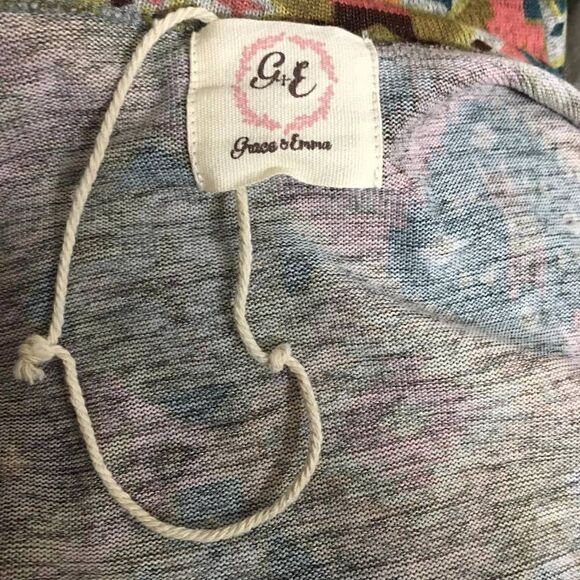 Grace & Emma NWOT Boho Open Cardigan Size Small - Picture 8 of 8